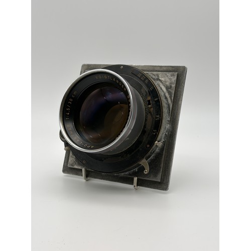421 - 1950S VOIGTLANDER BRAUNSCHWEIG APO-LANTHAR 1:4.5/30CM LENS