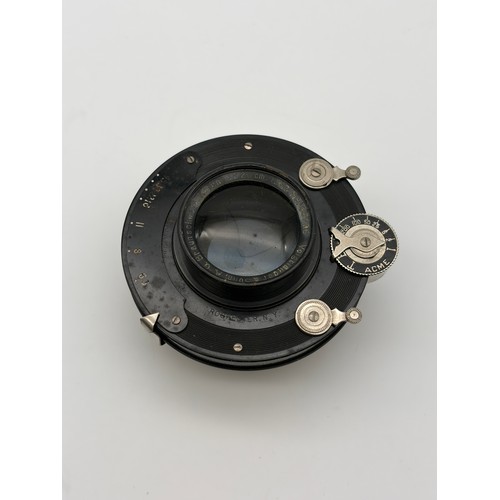422 - VOIGTLANDER BRAUNSCHWEIG HELIAR 18CM 1:4.5 NO.103978 LENS, 20CM 1:6.3 NO.194796 ANASTIGMAT LENS, NO.... 