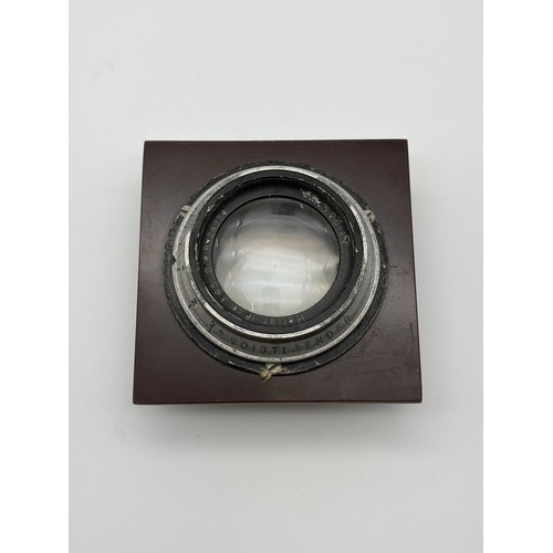 422 - VOIGTLANDER BRAUNSCHWEIG HELIAR 18CM 1:4.5 NO.103978 LENS, 20CM 1:6.3 NO.194796 ANASTIGMAT LENS, NO.... 