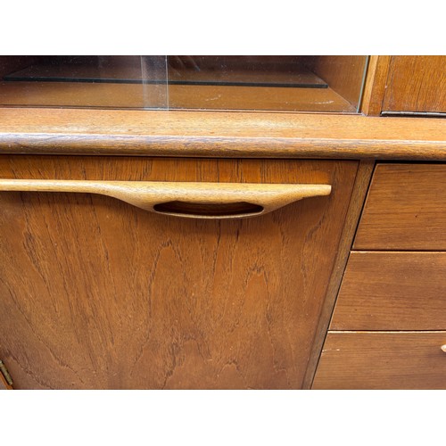 14 - JENTIQUE TEAK DROP FLAP COCKTAIL CABINET SIDEBOARD