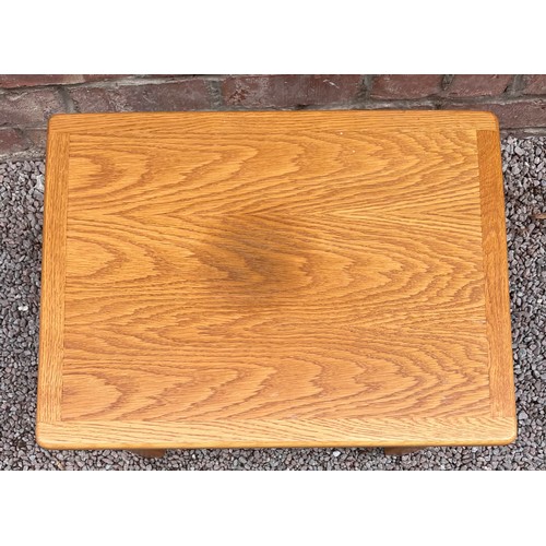 10 - LIGHT OAK SIDE TABLE