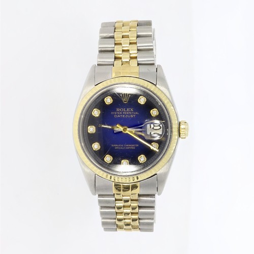 240 - Rolex Datejust 1601
Year Of Production-1972
Bi Metal Jubilee Strap
Yellow Gold Bezel 
Original Rolex... 