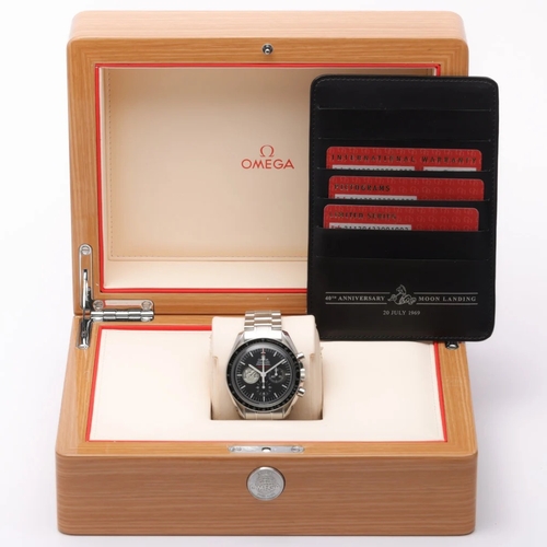 167 - OMEGA SPEEDMASTER MOONWATCH + BOX AND PAPERS
BRAND	Omega
MODEL	Apollo 11
WARRANTY	2 Year Warranty
MO... 