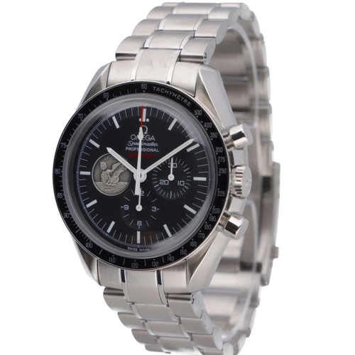 167 - OMEGA SPEEDMASTER MOONWATCH + BOX AND PAPERS
BRAND	Omega
MODEL	Apollo 11
WARRANTY	2 Year Warranty
MO... 