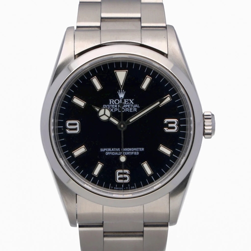 170 - ROLEX EXPLORER 114270 + BOX AND PAPERS

BRAND	Rolex
PAPERS	Yes
MODEL	Explorer
MODEL NUMBER	114270
MO... 