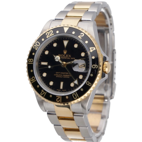 172 - ROLEX GMT-MASTER II 16713 + BOX

BRAND	Rolex
MODEL	GMT-Master II
MODEL NUMBER	16713
MOVEMENT	Automat... 