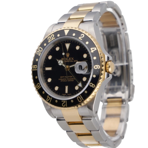 172 - ROLEX GMT-MASTER II 16713 + BOX

BRAND	Rolex
MODEL	GMT-Master II
MODEL NUMBER	16713
MOVEMENT	Automat... 