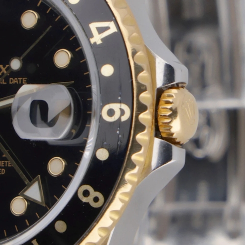 172 - ROLEX GMT-MASTER II 16713 + BOX

BRAND	Rolex
MODEL	GMT-Master II
MODEL NUMBER	16713
MOVEMENT	Automat... 