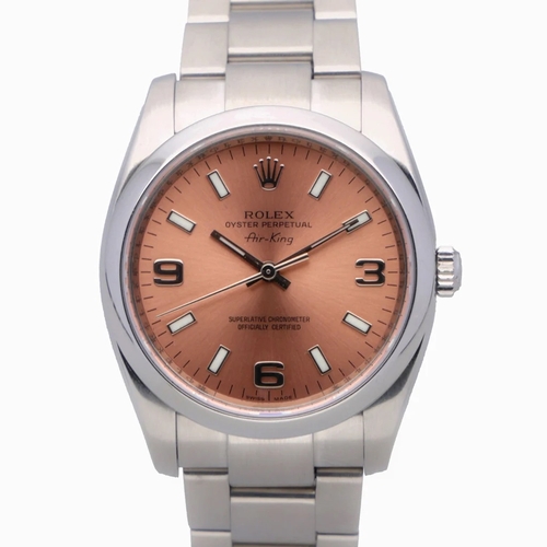 173 - ROLEX AIR-KING 114200 + BOX + WITH STICKERS

BRAND	Rolex
MODEL	Air-King
WARRANTY	5 Years Manufacture... 