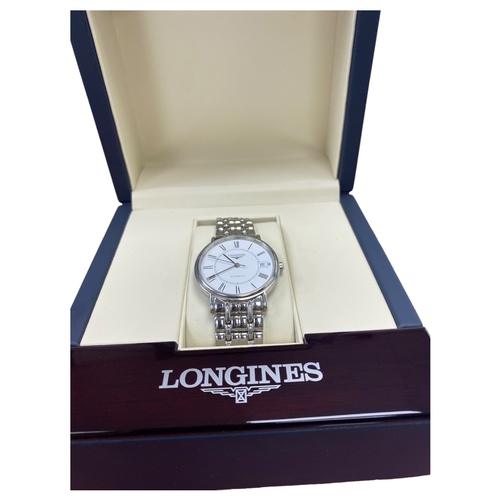 207 - Longines Presence Automatic Watch Mens Stainless Steel Bracelet 36mm
Model Number L4.721.4
Dial: Whi... 