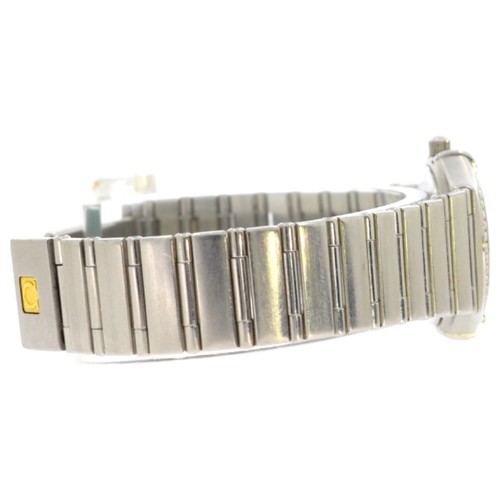 221 - Omega Constellation 895.1201 
25mm 
Multi colour Stone Markers
Diamond Surround 
Mother Of Pearl Dia... 