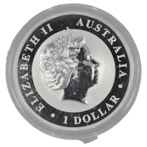 43 - 2015 Austalian Koala .9999 Fine Silver Coin 1oz Capule