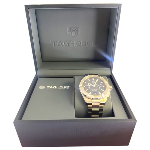 209 - TAG Heuer Aquaracer WAY111Z 41mm Stainless Steel Watch With Box