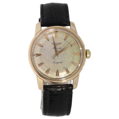 182 - Longines Conquest 9002
Longines Conquest 9002 - Automatic - Steel Case - Leather Bracelet - 1957 - V... 