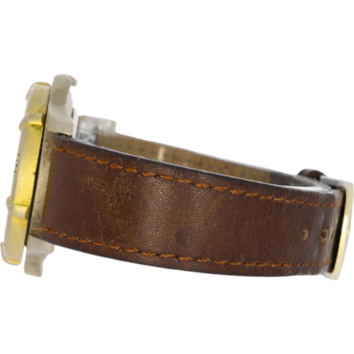 500 - Tag Heuer Professional 28360 Brown Leather Strap Quartz Date Indicator 34mm