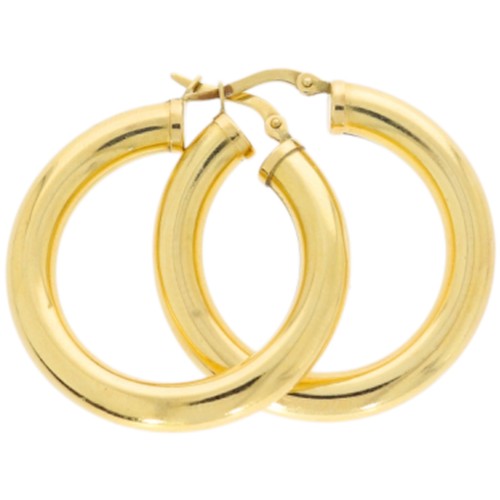 302 - 9ct Yellow Gold Hoop Earrings 4.1 Grams