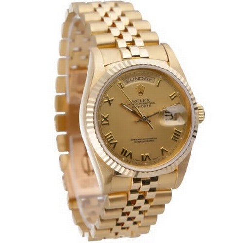 49 - A prestigious Rolex Day-Date automatic wristwatch, reference 18238,
manufactured in 1994. This highl... 