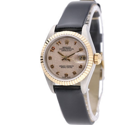 50 - A classic ladies' Rolex Datejust automatic wristwatch, reference 69173,
manufactured in 1996. This e... 