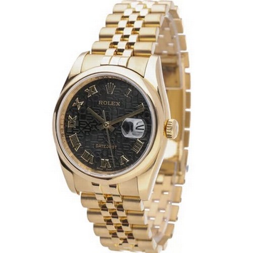 52 - A striking Rolex Datejust automatic wristwatch, reference 116208,
manufactured in 2004. This luxurio... 