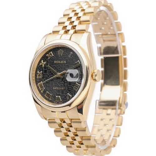 52 - A striking Rolex Datejust automatic wristwatch, reference 116208,
manufactured in 2004. This luxurio... 