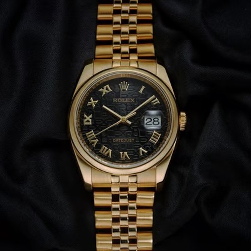 52 - A striking Rolex Datejust automatic wristwatch, reference 116208,
manufactured in 2004. This luxurio... 