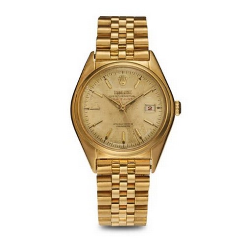 54 - A historically significant Rolex Datejust automatic wristwatch, reference 5030,
dating to 1949, maki... 