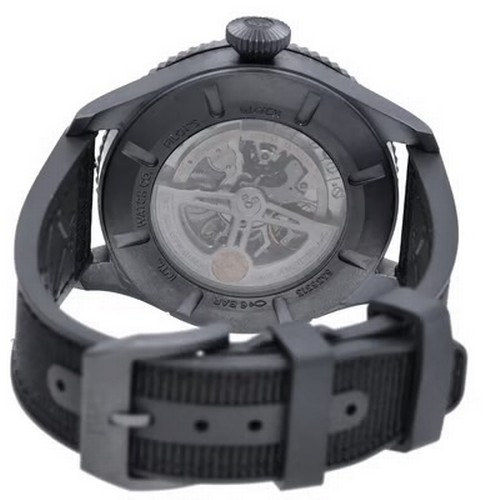 60 - A robust and technically impressive IWC Pilot's Watch Timezoner Top Gun Ceratanium wristwatch, refer... 