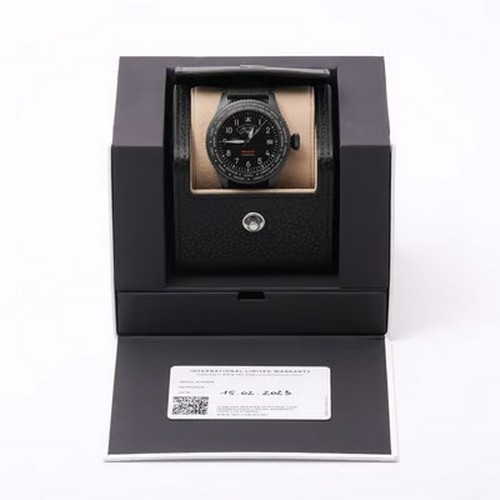 60 - A robust and technically impressive IWC Pilot's Watch Timezoner Top Gun Ceratanium wristwatch, refer... 
