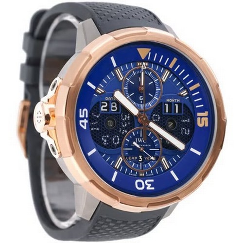 62 - A rare and highly complicated IWC Aquatimer Perpetual Calendar Digital Date-Month chronograph wristw... 