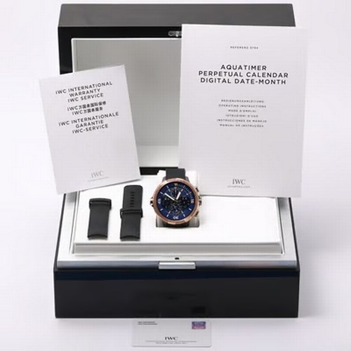 62 - A rare and highly complicated IWC Aquatimer Perpetual Calendar Digital Date-Month chronograph wristw... 