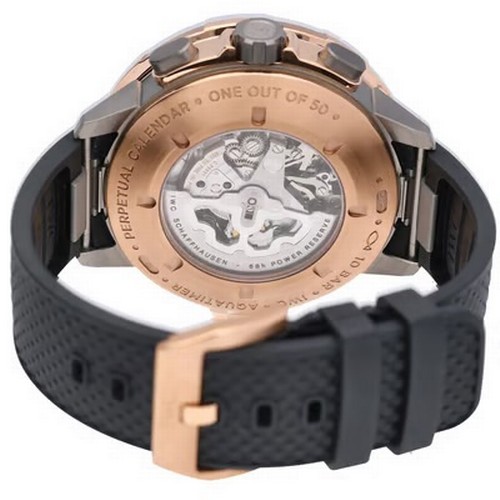 62 - A rare and highly complicated IWC Aquatimer Perpetual Calendar Digital Date-Month chronograph wristw... 