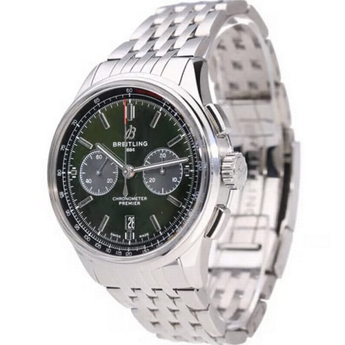 69 - A sophisticated Breitling Premier B01 Chronograph 42 wristwatch, reference AB0118A11L1A1,
manufactur... 