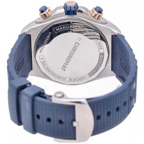 70 - A substantial and sophisticated Breitling Chronomat 44 chronograph wristwatch, reference U19320,
man... 