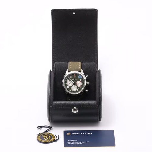 71 - Breitling Aviator 8 B01 Chronograph 43, Ref. AB0119, Stainless Steel, Circa 2022.

An excellent cond... 