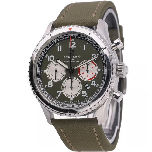 71 - Breitling Aviator 8 B01 Chronograph 43, Ref. AB0119, Stainless Steel, Circa 2022.

An excellent cond... 