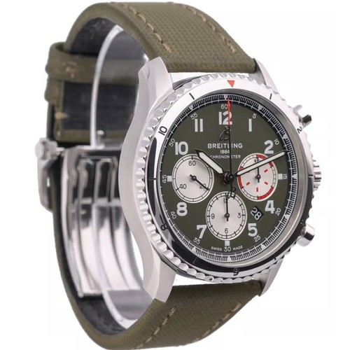 71 - Breitling Aviator 8 B01 Chronograph 43, Ref. AB0119, Stainless Steel, Circa 2022.

An excellent cond... 