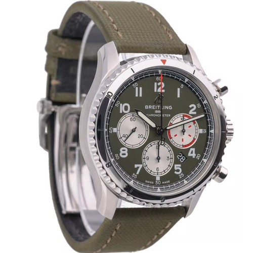 71 - Breitling Aviator 8 B01 Chronograph 43, Ref. AB0119, Stainless Steel, Circa 2022.

An excellent cond... 
