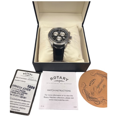 73 - Rotary GS00030/04 ChronographA Rotary chronograph wristwatch, reference GS00030/04, featuring a st... 