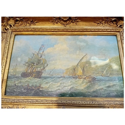 2 - Abraham Hulk Senior (British/Dutch, 1813-1899)
Title: Unnamed Marine Scene (Likely signed 'A. Hulk '... 