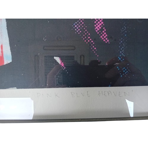 16 - BEN ALLEN (British, b. 1977)Pink Blue HeavenDescription:A vibrant limited edition print by the c... 