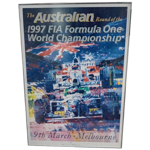 29 - BROWN, Dexter (British, b. 1942). Complete 1997 FIA Formula One World Championship Season Poster Set... 
