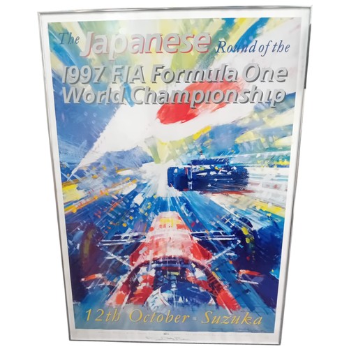 29 - BROWN, Dexter (British, b. 1942). Complete 1997 FIA Formula One World Championship Season Poster Set... 