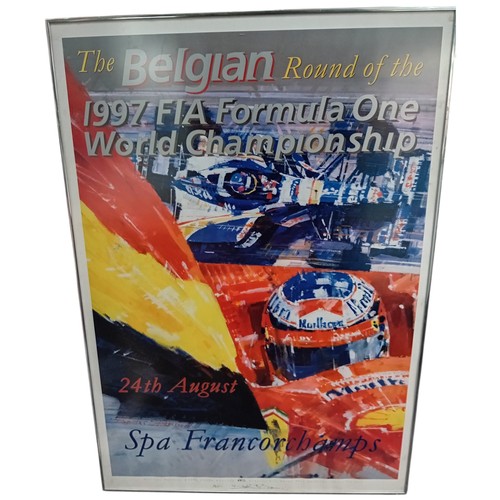 29 - BROWN, Dexter (British, b. 1942). Complete 1997 FIA Formula One World Championship Season Poster Set... 