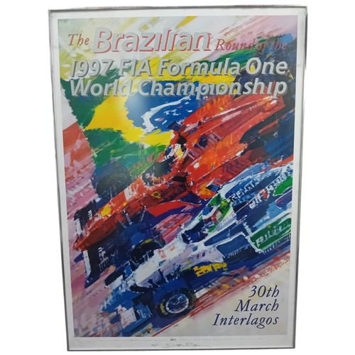 29 - BROWN, Dexter (British, b. 1942). Complete 1997 FIA Formula One World Championship Season Poster Set... 