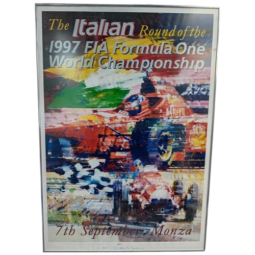 29 - BROWN, Dexter (British, b. 1942). Complete 1997 FIA Formula One World Championship Season Poster Set... 