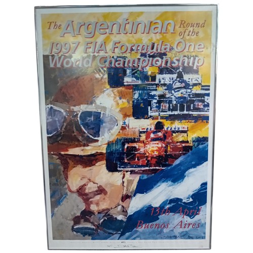 29 - BROWN, Dexter (British, b. 1942). Complete 1997 FIA Formula One World Championship Season Poster Set... 
