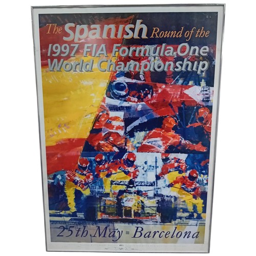 29 - BROWN, Dexter (British, b. 1942). Complete 1997 FIA Formula One World Championship Season Poster Set... 