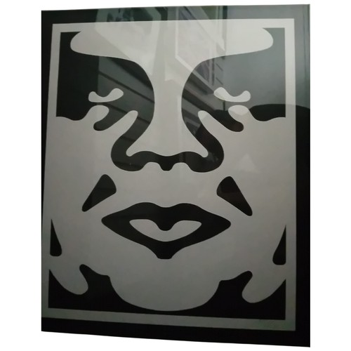 30 - SHEPARD FAIREY (American, b. 1970)Andre the Giant Triptych (Obey 3-Face Collage)Description:A hi... 