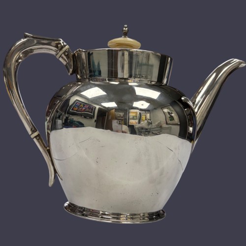 Antique silver coffee pot at V&P Auctioneers Epsom