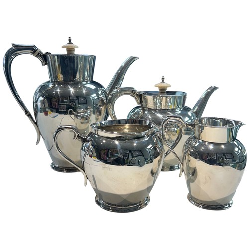 William Spurrier Victorian sterling silver tea and coffee service &mdash; V&P Auctioneers Epsom